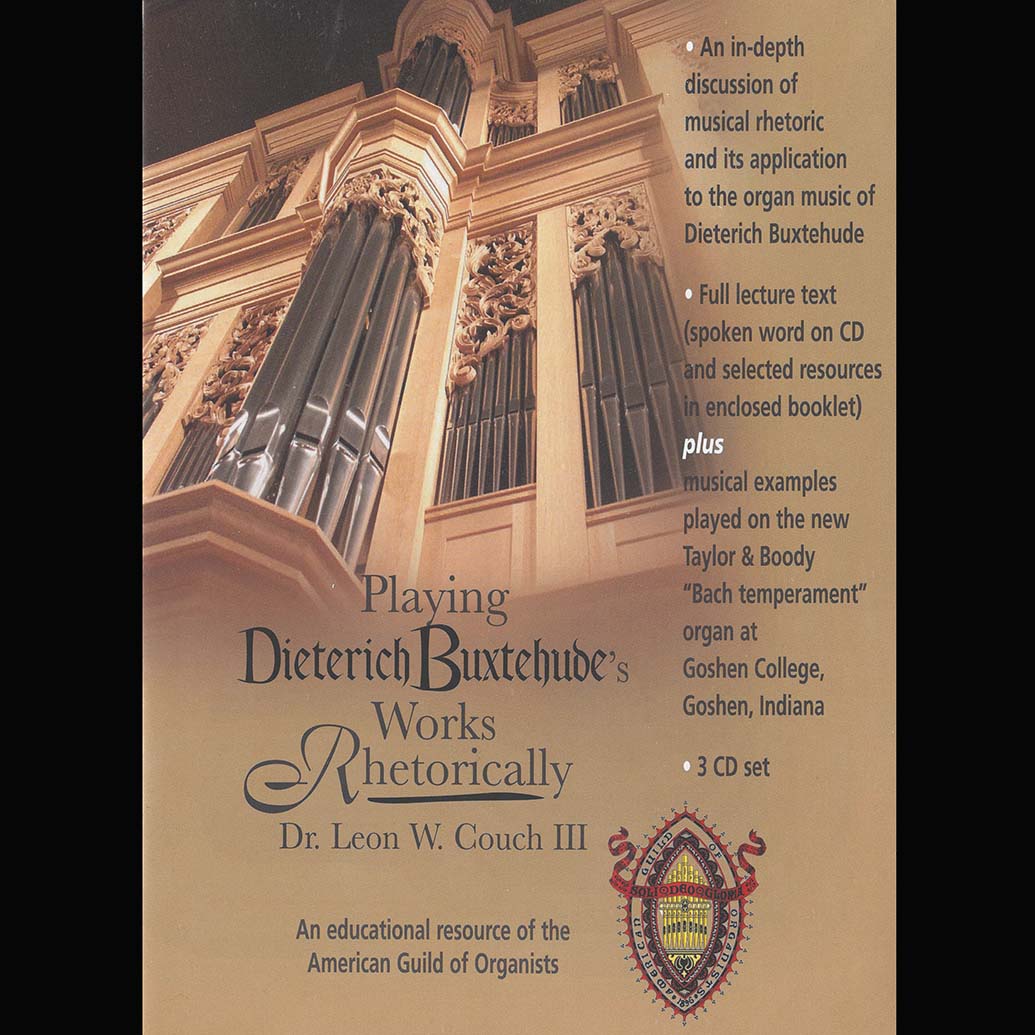 Playing Buxtehude Rhetorically