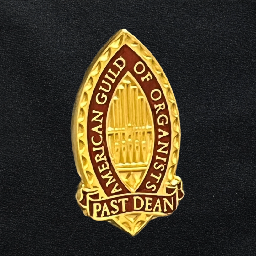 Past Dean AGO Lapel Pin (New 2025)